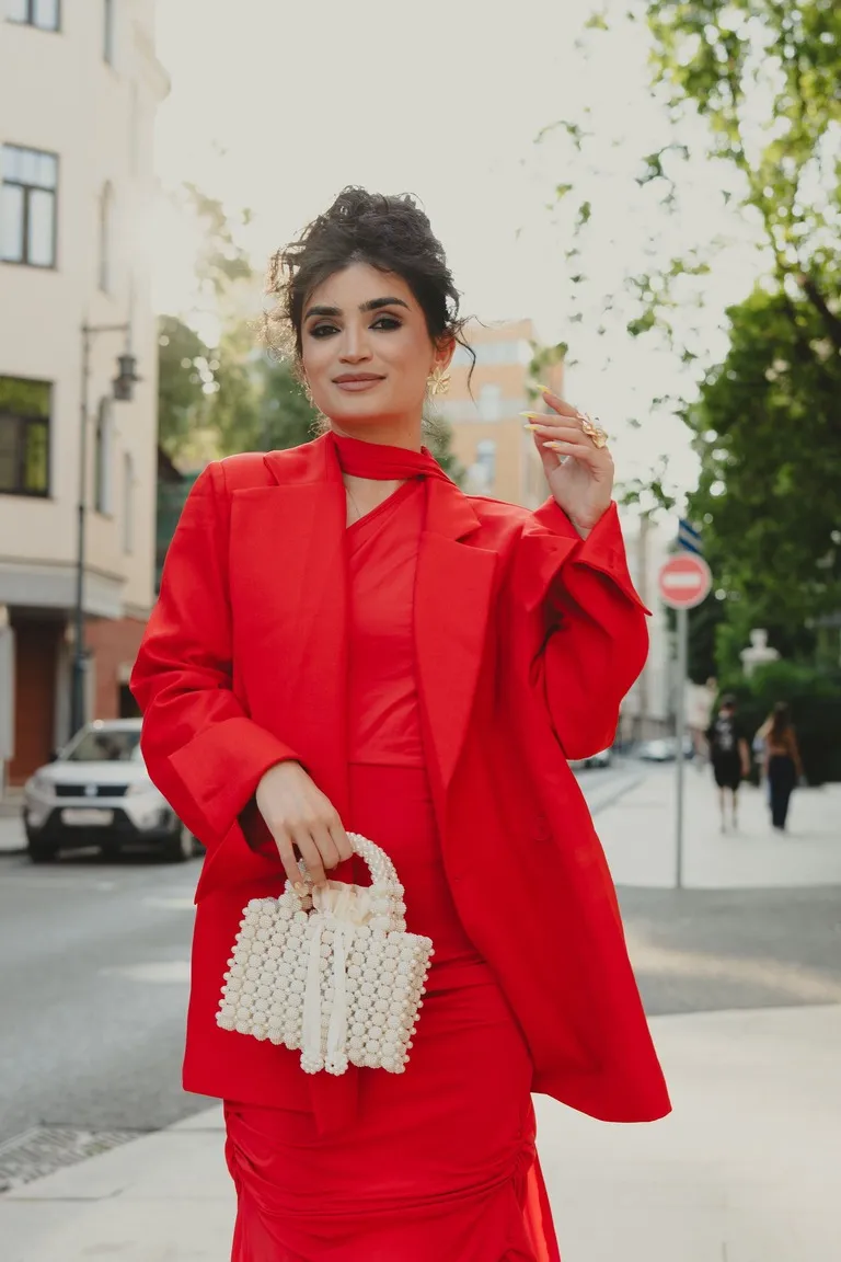 Blazer Estrutura Vermelho